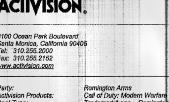 ACTIVISION CONTRACT